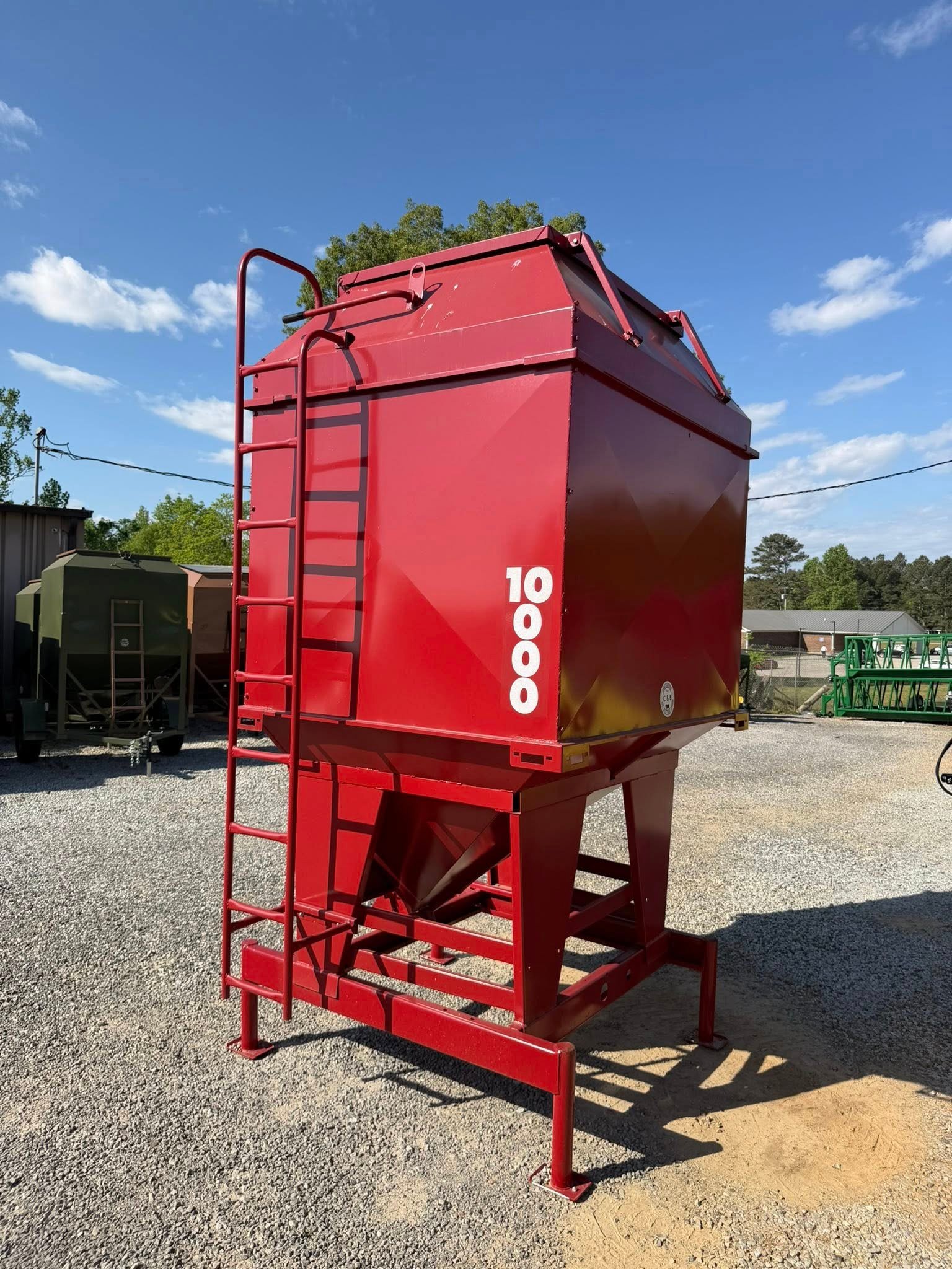5-Ton Stationary Feed Bins